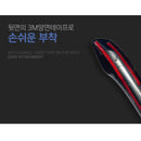 Glossy Point Front Bumper Air Holl Cover 2P Red Carbon for Hyundai Elantra N 22