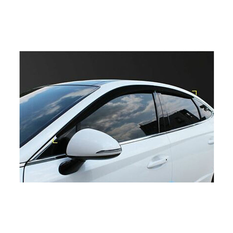 New Smoke Visors Rain Guard Window Vent Door Deflector for Hyundai Sonata 2020 ~