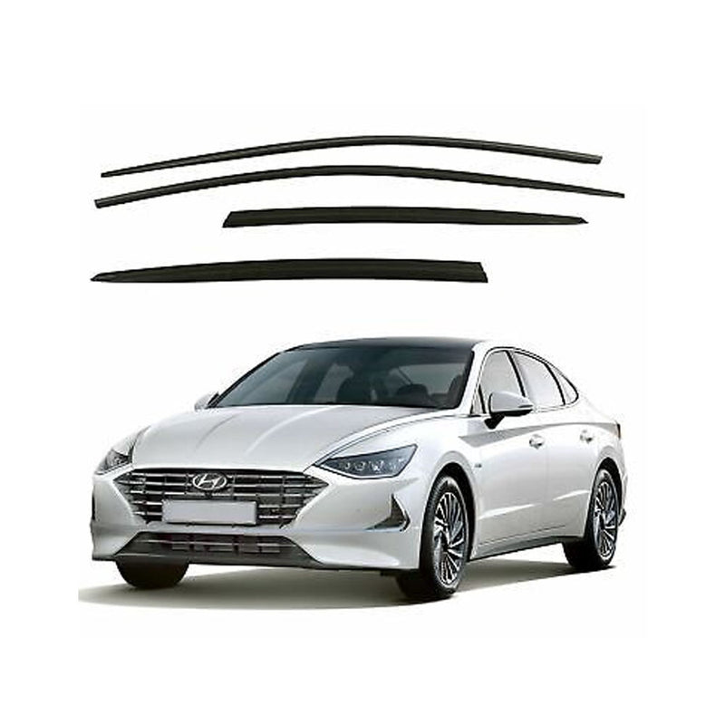 Nuevas viseras de humo Deflector de puerta de ventilación de ventana de protección de lluvia para Hyundai Sonata 2020 ~