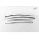 Chrome Window Visor Sun Rain Guards 4P D-202 for Hyundai Elantra AD 2016-2019