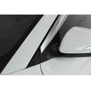 Chrome Window Visor Sun Rain Guards 4P D-202 for Hyundai Elantra AD 2016-2019