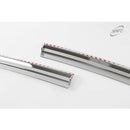 Chrome Window Sun Vent Visor Rain Guards 4P D203 for Hyundai Ioniq 2016-2018