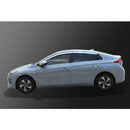 Chrome Window Sun Vent Visor Rain Guards 4P D203 for Hyundai Ioniq 2016-2018