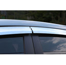 Chrome Window Sun Vent Visor Rain Guards 4P D203 for Hyundai Ioniq 2016-2018