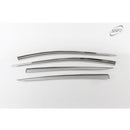 Chrome Window Visor Sun Rain Vent Guard 8P D-205 for Hyundai Elantra AD 16-19