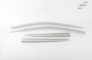 Chrome Window Vent Visor Rain Guard 4PCS Set D216 for Kia Stonic 2017-2020