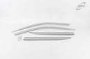 Chrome Window Vent Visor Rain Guard 4P D217 for Ssangyong Rexton Soprts 2018-22