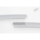 Chrome Window Visor Sun Rain Vent Guard 4P D-218 for Hyundai SantaFe 2019-2022