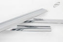 Chrome Window Vent Visor Rain Guard 4PCS K628 for Kia Soul booster 2019-2021