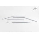 Chrome Window Visor Deflector Rain Guard D226 4P Set for Hyundai Venue 19-20