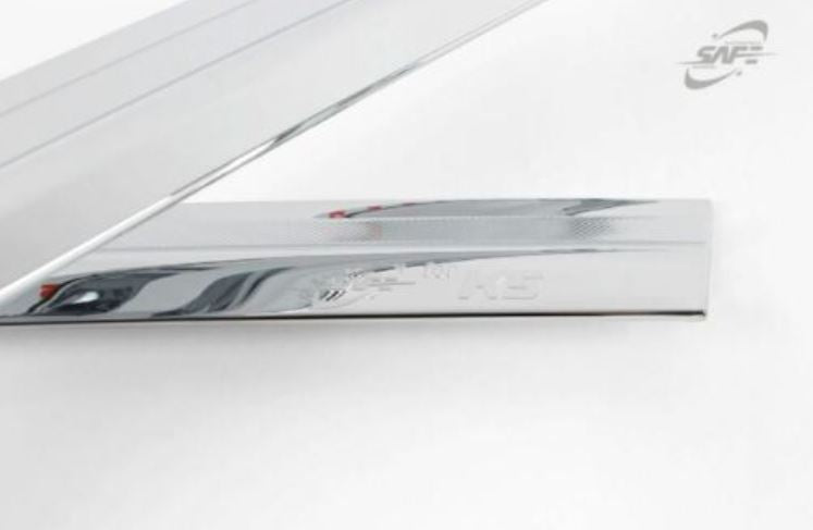 Chrome Window Vent Visor Rain Guard 4PCS Set D229 for Kia Optima 2020-2022