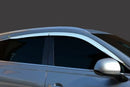 Chrome Window Vent Visor Rain Guard Deflector 4P D230 for Genesis GV80 2021-2022