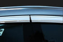 Chrome Window Vent Visor Rain Guard Deflector 4P D230 for Genesis GV80 2021-2022