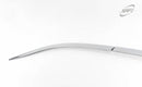 Chrome Window Vent Visor Rain Guard Deflector 4P D230 for Genesis GV80 2021-2022