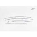 Chrome Window Visor Sun Rain Vent Guard D-234 4Pcs for Hyundai Elantra 2021+