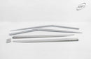 Chrome Window Vent Visor Rain Guard 4PCS Set D235 For KIA Sedona 2021-2022