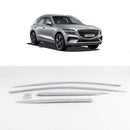 Chrome Window Vent Visor Rain Guard Deflector 4P D237 for Genesis GV70 2021-2022