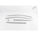 Chrome Window Vent Visors Rain Guard Sun Shield 4P D240 for Hyundai Ioniq5 2021+