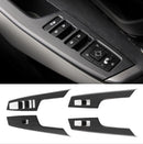 Mayton Interior Matt Wood Window Switch Molding 4P Set for Kia EV6 2022