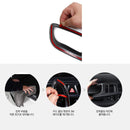 Mayton Interior Matt Wood Window Switch Molding 4P Set for Kia EV6 2022