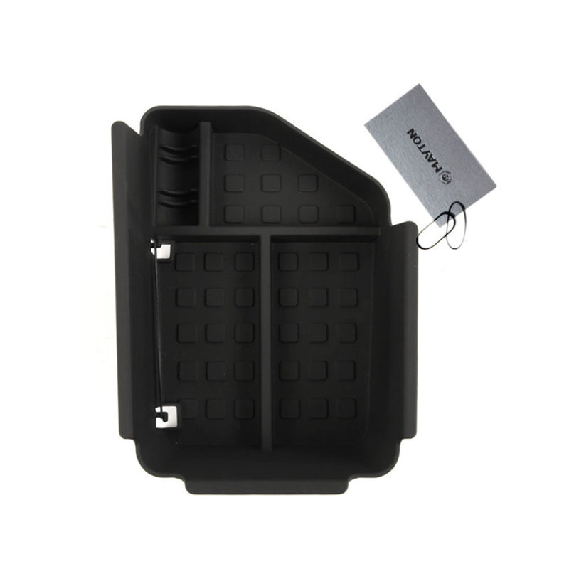 Mayton Center Console Armrest Organizer Tray Box Rubber Coating for Kia EV6 2022