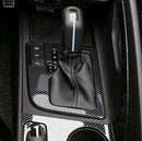 Nueva cubierta de moldura de panel de engranajes negro carbón brillante 1p para Hyundai Elantra N Line