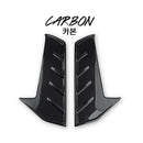 Cubierta de guarnición lateral de parachoques delantero de punto brillante 2P para Hyundai Elantra N 2022