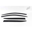 New Smoke Window Vent Visors Deflector Rain Guards 4p for Hyundai Santa Fe 2021