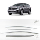Chrome Window Vent Visor Rain Guard Deflector 4P K622 for Kia Sorento 2016-2021