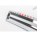 Chrome Window Sun Vent Visor Rain Guards 4P K624 for Hyundai Sonata i45 15-18