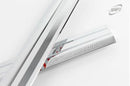 Chrome Window Vent Visor Rain Guard Deflector 4PCS K628 for Kia Soul 2014-2019