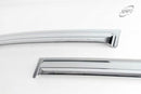 Chrome Window Vent Visor Rain Guard 4PCS Set K632 for Ssangyong Kyron 2005-2011