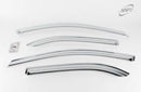 Chrome Window Vent Visor Rain Guard 4PCS Set K639 for Kia Sorento 2003-2009