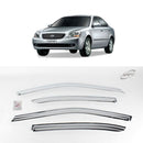 Chrome Window Vent Visor Rain Guard 4P Set K643 for Optima / Magentis / Lotze