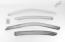 Chrome Window Vent Visor Rain Guard 4P Set K643 for Optima / Magentis / Lotze