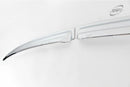 Chrome Window Vent Visor Rain Guard 4P Set K643 for Optima / Magentis / Lotze