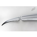Chrome Window Visor Rain Guard K647 4P Set para Hyundai Verna Transform 09-10 