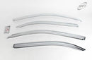 Chrome Window Vent Visor Rain Guard 4PCS Set K653 For KIA 2001-2006 Optima