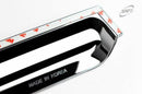 Chrome Window Vent Visor Rain Guard Deflector 4P K667 for Kia Picanto 2004-2010