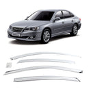 Chrome Window Visor Deflector Rain Guard K668 4P for Hyundai Grandeur TG 06-10