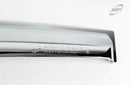 Chrome Window Vent Visor Rain Guard 4P K670 for Ssangyong Actyon Sports 06-11