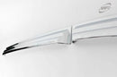 Chrome Window Vent Visor Rain Guard 4P K670 for Ssangyong Actyon Sports 06-11