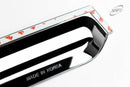 Chrome Window Vent Visor Rain Guard 4P K670 for Ssangyong Actyon Sports 06-11