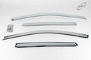 Chrome Window Vent Visor Rain Guard 4P K690 for HYUNDAI 2008-2012 Elantra / I30