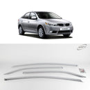 Chrome Window Vent Visor Rain Guard 4PCS Set K699 for Kia Forte 4 Door 2009-2012