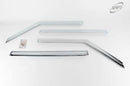 Chrome Window Vent Visor Rain Guard Deflector 4PCS K700 for Kia Soul 2008-2012