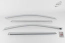 Chrome Window Vent Visor Rain Guard 4PCS Set K705 for Kia Sorento R 2010-2014