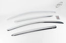 Chrome Window Vent Visor Rain Guard 4PCS Set K710 para Chevrolet Spark 2010-2015