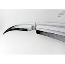 Chrome Window Sun Vent Visor Rain Guards 4P K712 for Hyundai Sonata i45 11-14