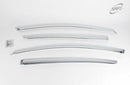 Chrome Window Vent Visor Rain Guard 4PCS Set K714 for Kia Cadenza / K7 2009-2016